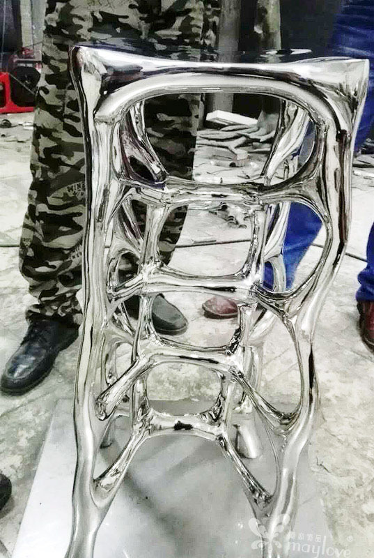 304不锈钢8000K镜面抛光家居配件五金桌子脚五金制品生产