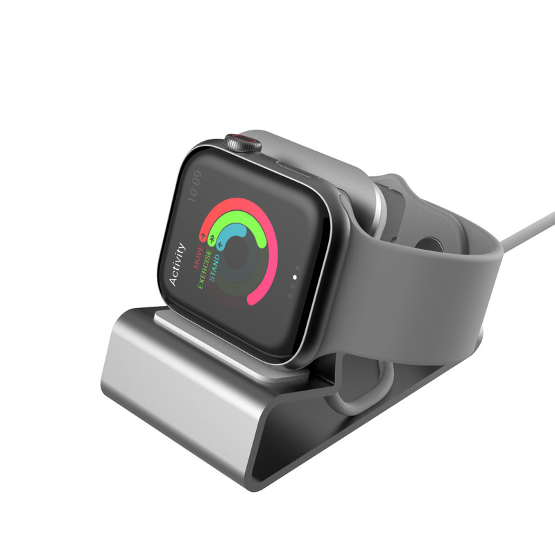 Suitable for Apple Watch Suitable for Apple Watch Mini Charging Stand Charging Base Aluminum Alloy Bedside Stand Suitable for Apple Watch Suitable for Apple Watch Mini Charging Stand Charging Base Aluminum Alloy Bedside Stand