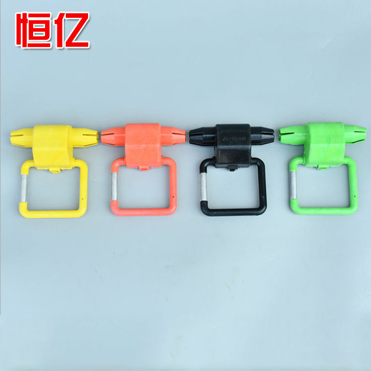 供应整体式绝缘接地线夹金普验电接地线夹 验电接地环