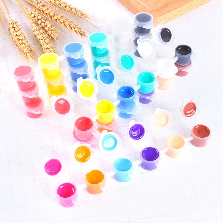 Дети DIY живопись 3 мл 6 цветов соединенный акриловый пигмент Искусство граффити пигмент воздушный змей живопись цветная краска