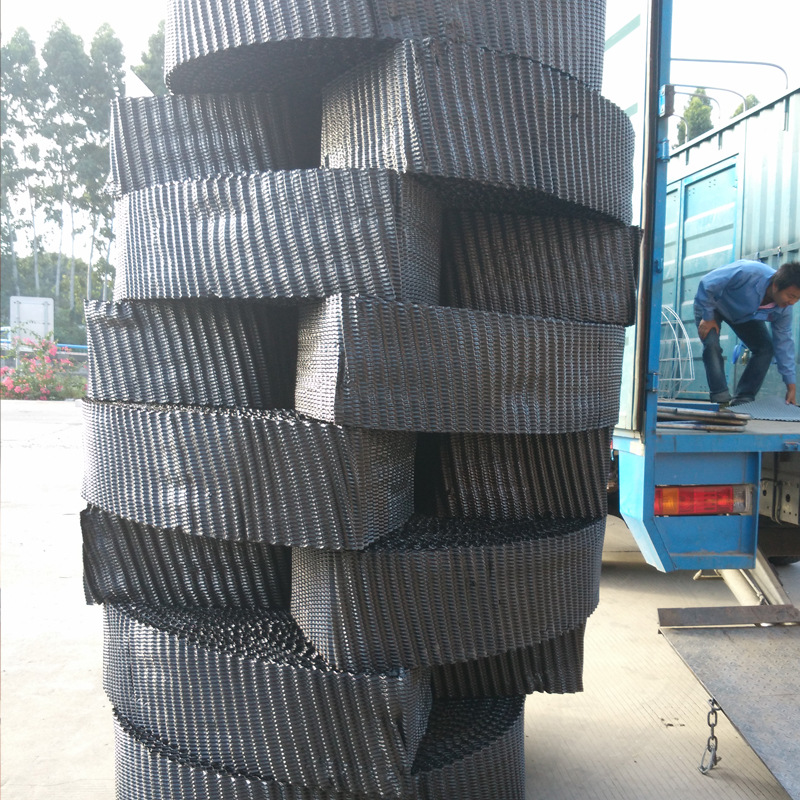 冷却塔维修填料更换广林洲菱科电技峰田黑色塑胶料凉水塔耐高温