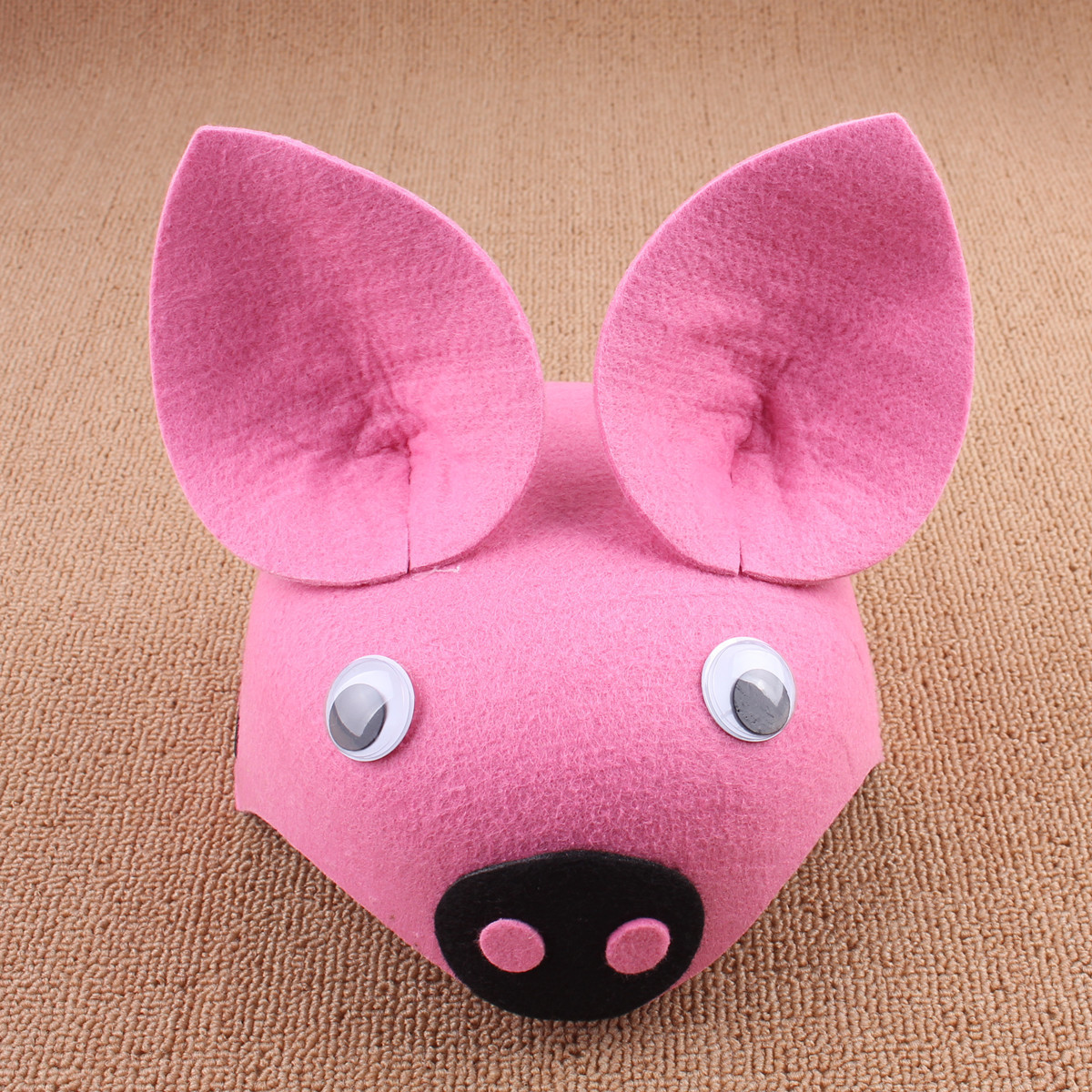 1 61 kindergarten rendimiento fiesta vestir cos apoyos no tejido de dibujos animados animal sombrero