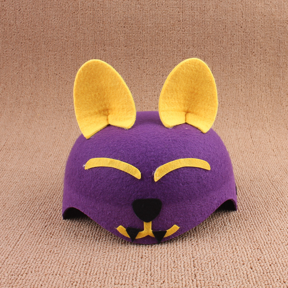 1 61 kindergarten rendimiento fiesta vestir cos apoyos no tejido de dibujos animados animal sombrero