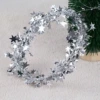 Silver iron wire pentagram