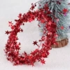 Red iron wire pentagram