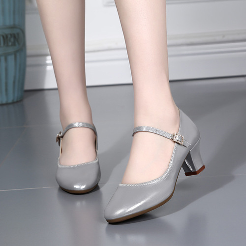 Cross-border square dance shoes new product square dance shoes women's dance shoes modern dance social performance dance shoes