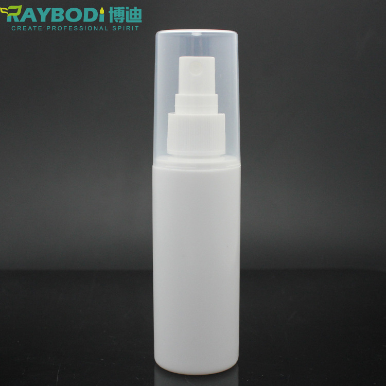 60ml喷雾塑料瓶子消毒液大容量随身携带大盖塑料瓶三色