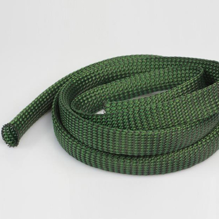 尼龙编织网管汽车线束保护配件专用 PET伸编织网管电线保护蛇皮管