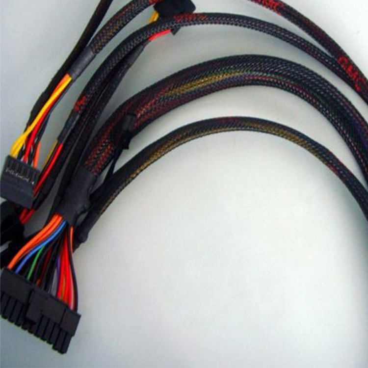 直销PET编织网管 扩充套管 阻燃伸缩套管 阻燃V2自粘式编织伸缩管