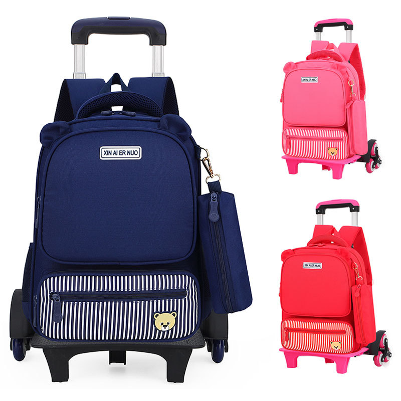 Liquidación de mercancías de cola mochila de impresión Niño de la escuela primaria 1-3-5 grado mochila para niños mochila femenina de 6 a 12 años