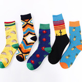 Носки для влюбленных, мужские гольфы, средней длины