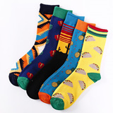 Носки для влюбленных, мужские гольфы, средней длины