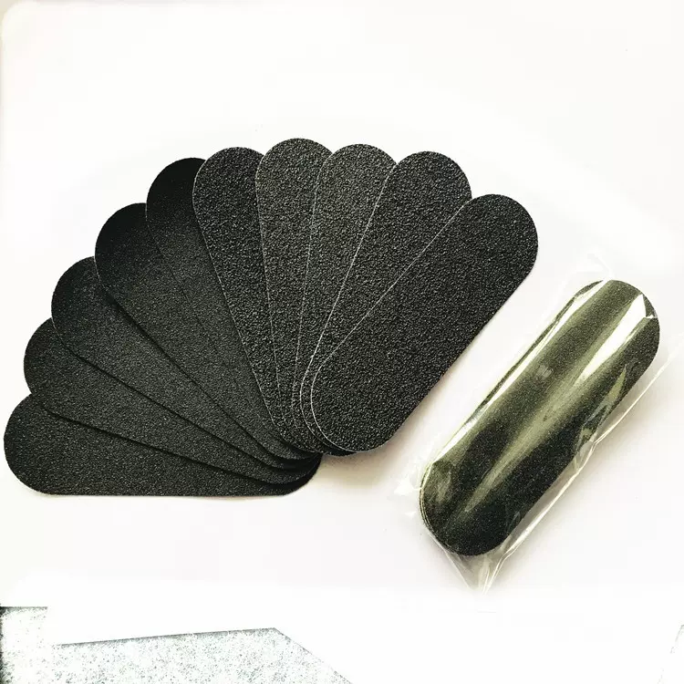 现货批发不锈钢脚搓替换砂纸片粗细砂磨脚石脚死皮工具好砂粘性好
