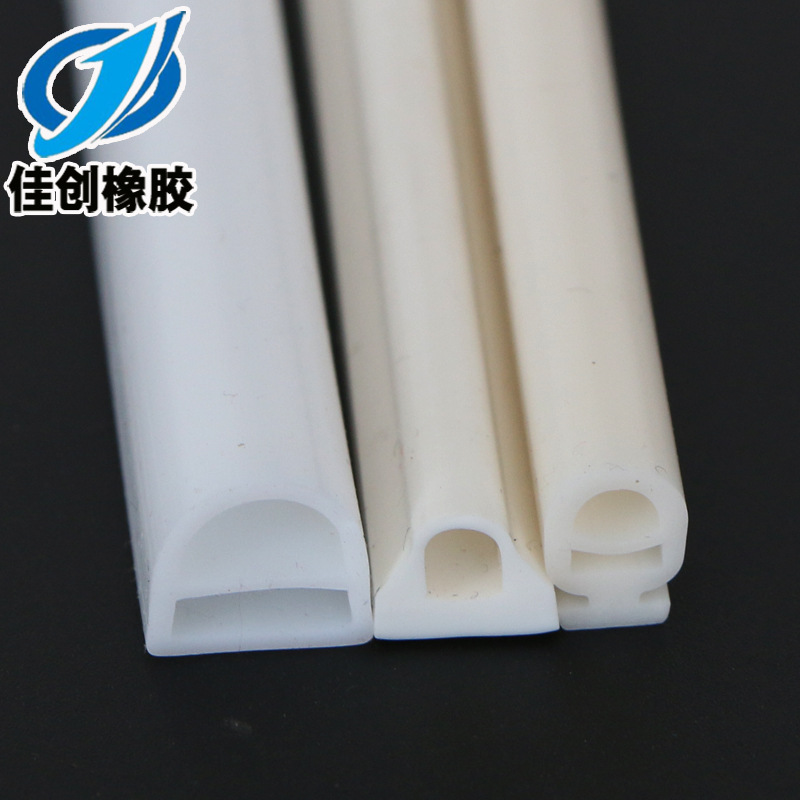 供应 LED导光硅胶条 LED软灯条硅胶套管 汽车导光条LED超市装饰条