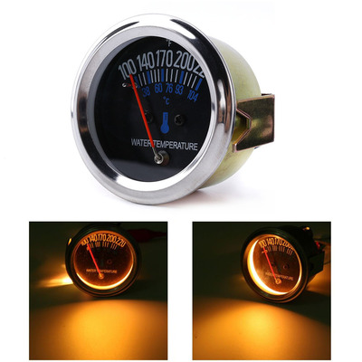 52mm Car modification 12V water temperature Watch strap sensor display meter currency water temperature Monitor 22-G502