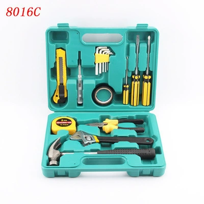 set hardware tools car supplies – Repair kit - 16-piece-toolbox