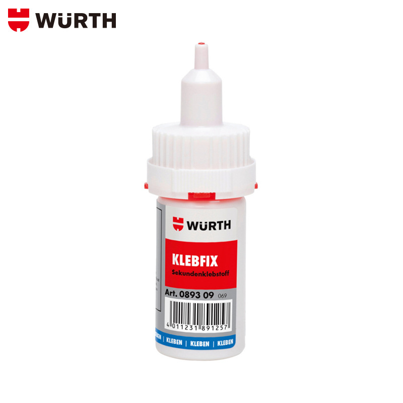 wurth/伍尔特氰基丙烯酸酯结构型胶粘剂 快干胶-50G