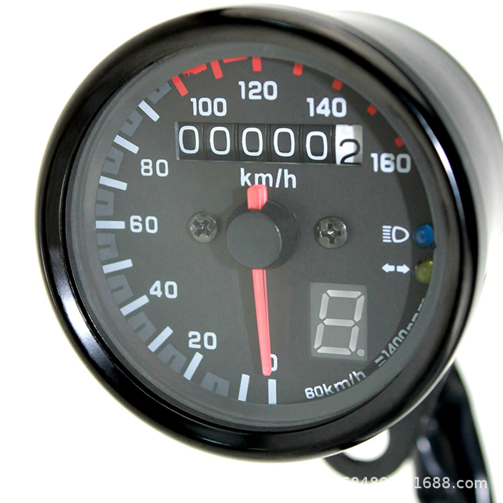 LED-модифицированный дисплей файл Mippling мотоциклетной ленты Display Display коврики Milemons Mileage Mileage