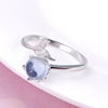 Sapphire zirconium, accessory, ring, silver 925 sample