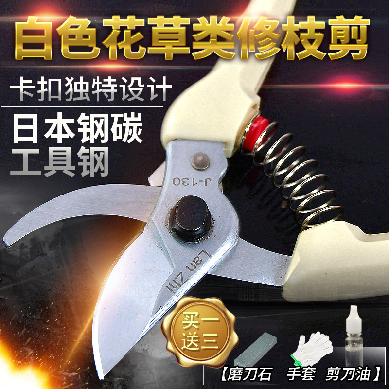 剪刀修枝剪花剪果树剪刀粗枝剪园艺剪刀省力型园林剪刀工具