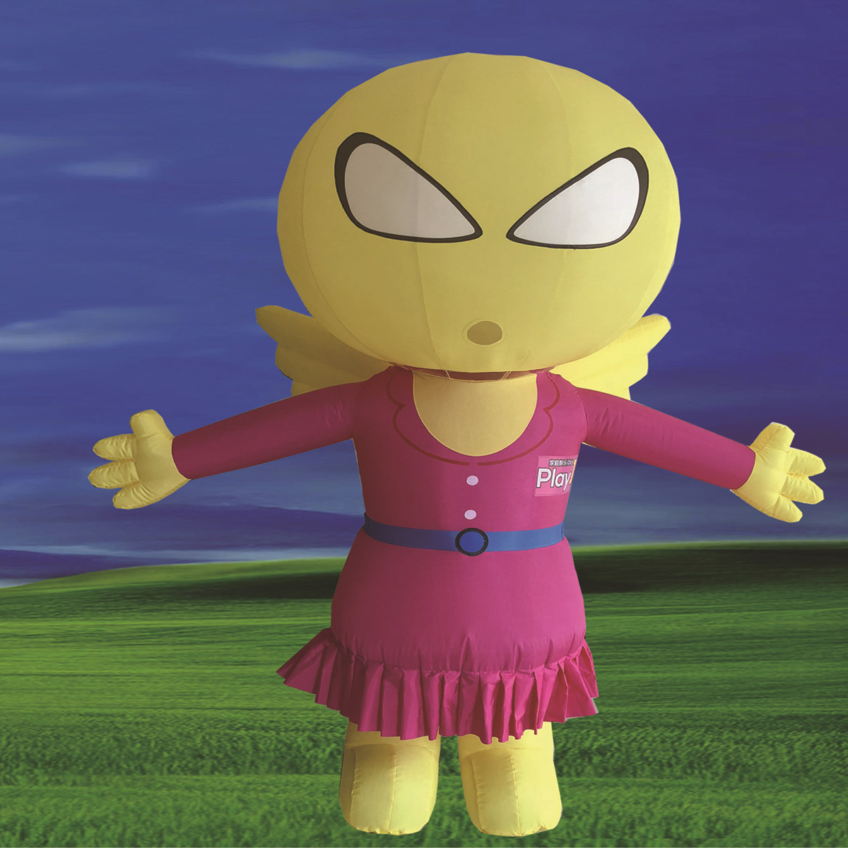 商业促销活动卡通吉祥物公仔 商场堆头 商场POP展示