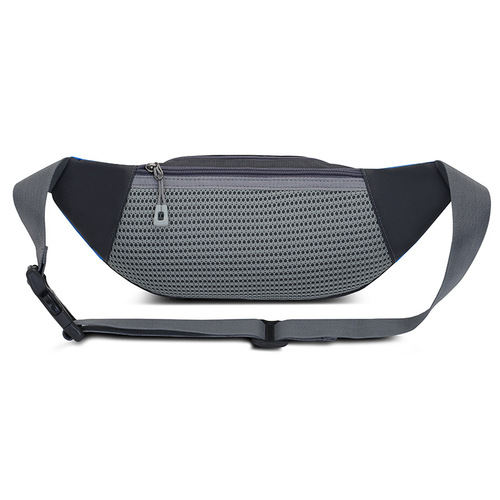 Universal Men and Women Multifunctional Large Capacity Waterproof Outdoor Sports Hip Bag Fashion Casual Crossbody Bag Cash Bag