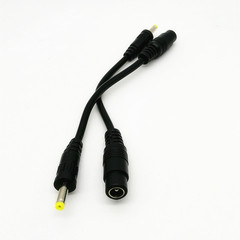 DC adapter cable 5.5*2.1 female to 4.0*1.7 male power adapter conversion large to small plug total length 13CM