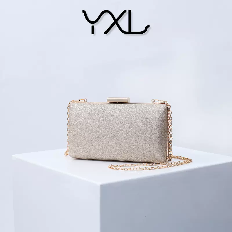 跨境新款晚宴包高级感格丽特宴会手拿包 ins风单肩女包晚装包代发