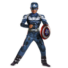 Children's American Captain cosplay anime costume Avengers costume hero muscle costume