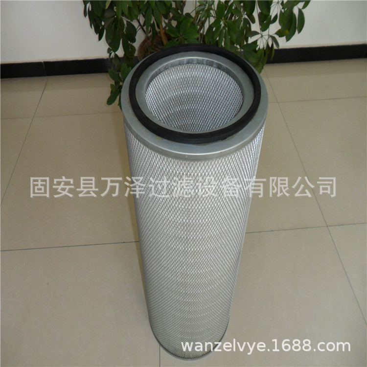 万泽厂家供应风机除尘滤芯 HV滤纸495*900除尘滤筒A