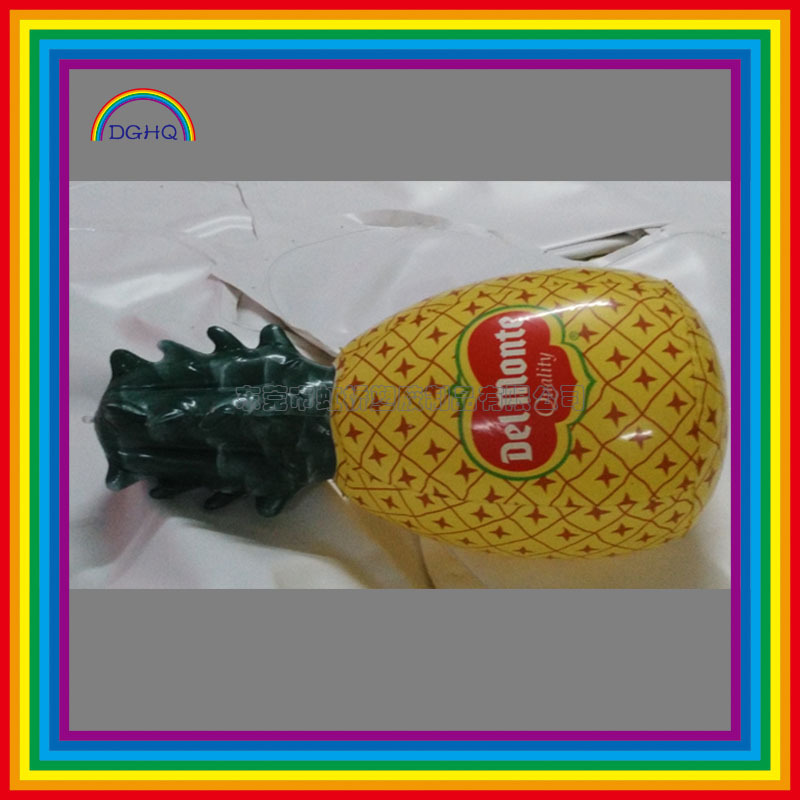 供应PVC充气仿真菠萝模型  充气水果 各种PVC充气模型