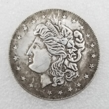 仿古工艺品天平美国由女神黄铜镀银做旧银元批发#069