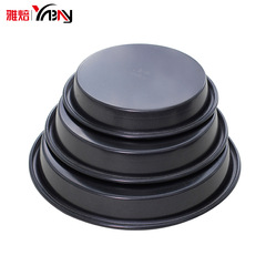 6寸8寸9寸10寸鋁合金不粘深披薩盤 淺披薩盤 圓形披薩烤盤pizza盤