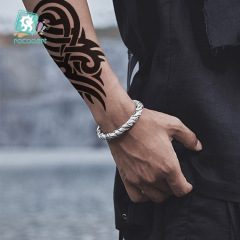 跨境貨源防水汗花臂紋身貼 個性素描影樓寫真自拍手臂紋身貼紙