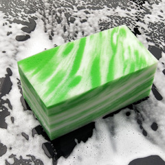 Wash Car Sponge Large High-Density 8-Word Honeycomb Car Sponge Car Beauty Waxing Direct Manufacturer Wholesale