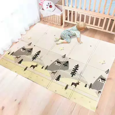 Avtomobil döşəmə paspasları Crawling Mat Thickeneded Living Room