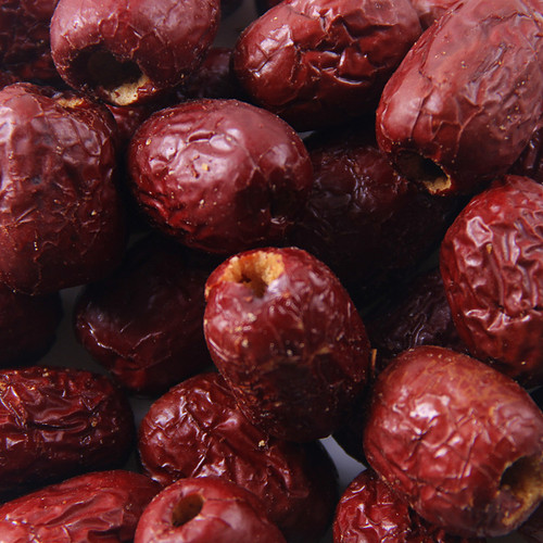 Crispy dried red dates, hollow crispy dates, Xinjiang Ruoqiang gray dates, seedless red dates, dried dates 250g packaging