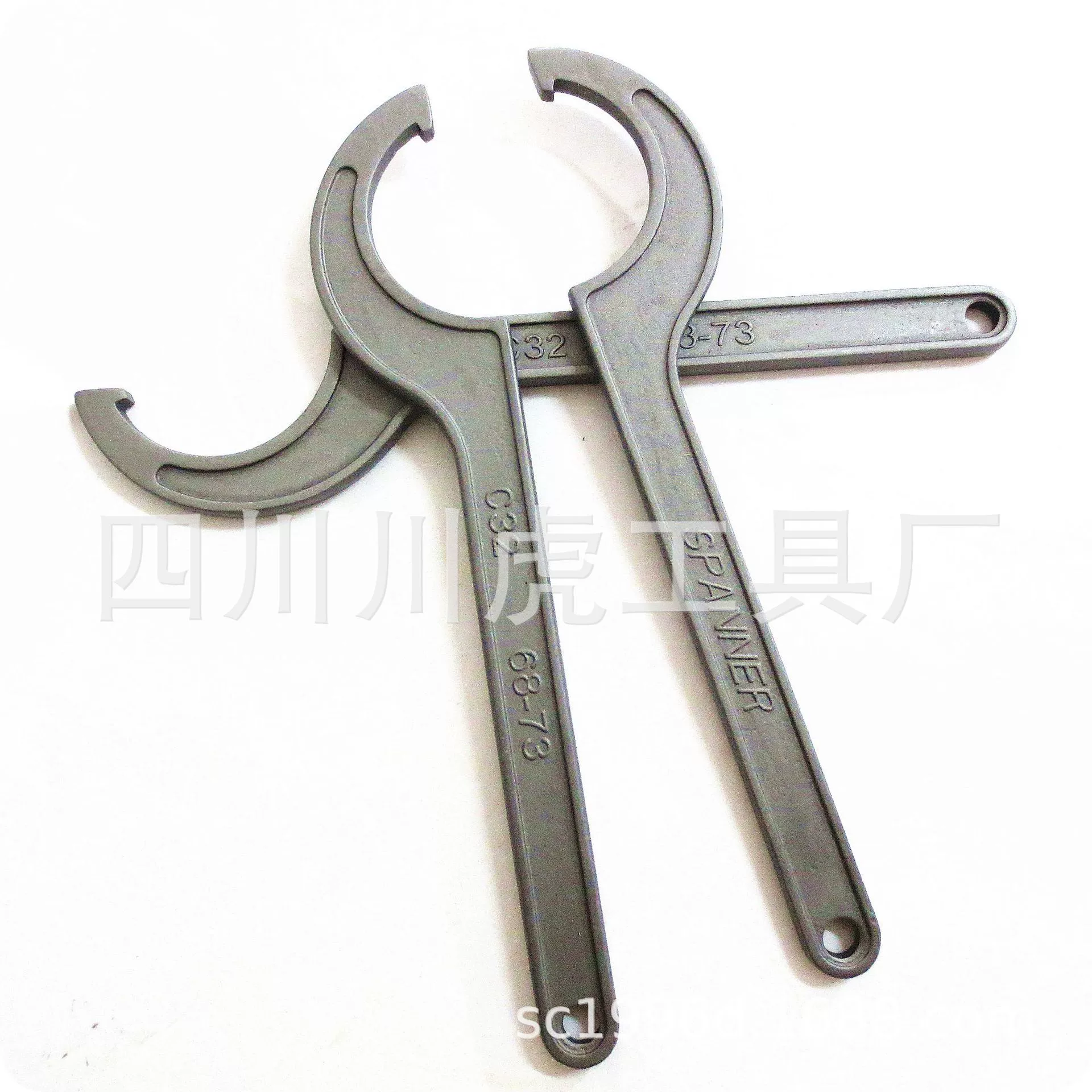 Ключ с крючком SPANNER/Ключ с прочной ручкой Chengdu Qianmu C32/KiloWood:WKMC32