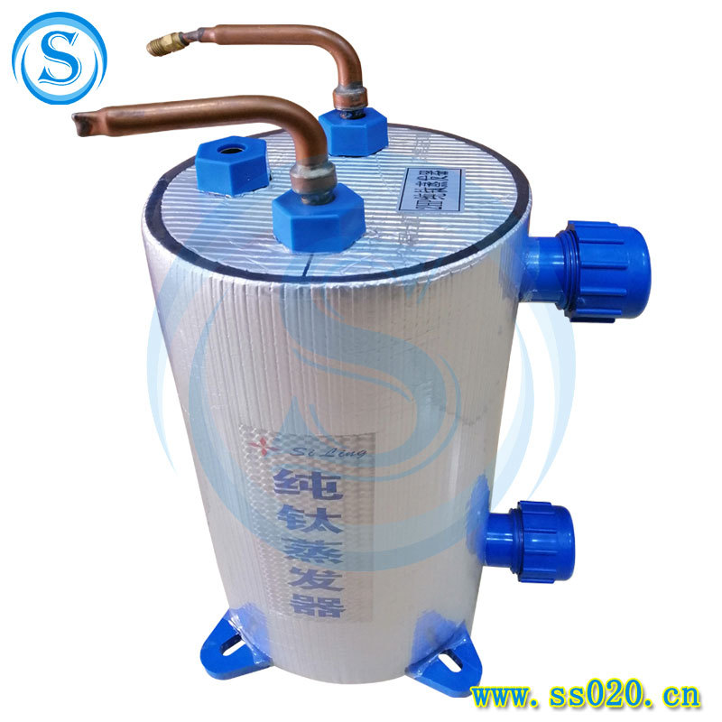 1P匹纯钛换热器 冷库专用纯钛蒸发器换热器 厂家直销 品质保证