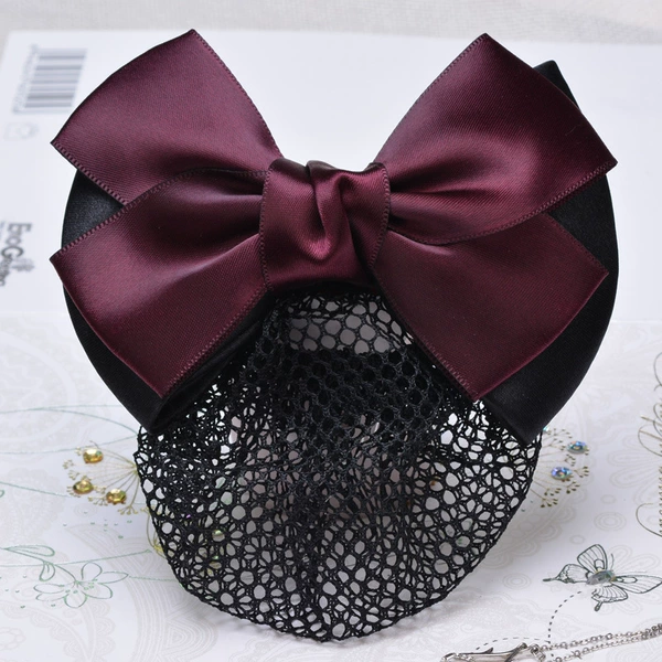 Dark red fine mesh
