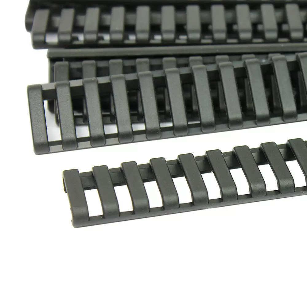 Eye protection strip black 4 pack/rubber guard strip trapezoid