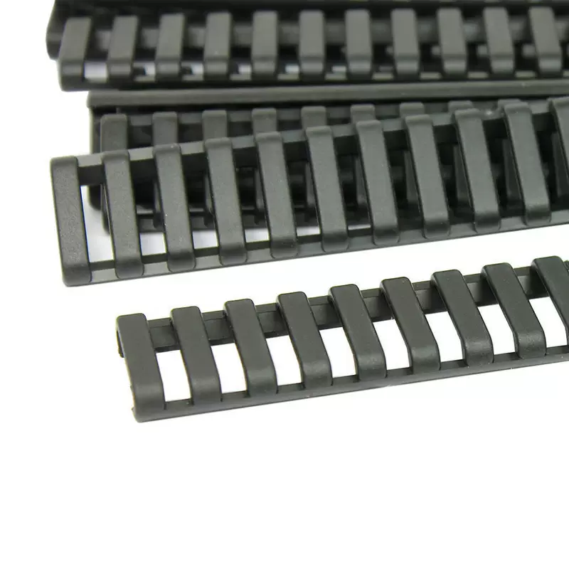 Eye protection strip black 4 pack/rubber guard strip trapezoid