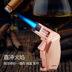 Jobon inflatable windproof and fireproof lighter, creative personalized gift pistol-style sprayer cigar lighter cigarette lighter