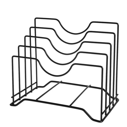 Pot lid rack kitchen iron multi-layer chopping board chopping board storage rack multi-functional punch-free storage rack drain rack