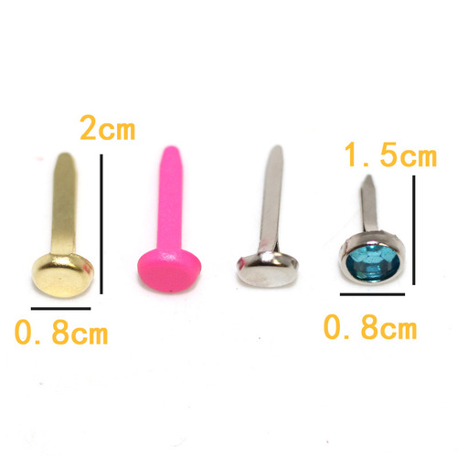 Two-Pin Double Pin Handicrafts Split Pin Lamb Angle Pin Book Pin Pattern Two-Pin Children DIY Materials