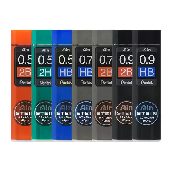 Japan Stationery Imported Patong Pencil Core Automatic Activity Pencil Core 0.5/0.7/0.9 Automatic Pencil Students