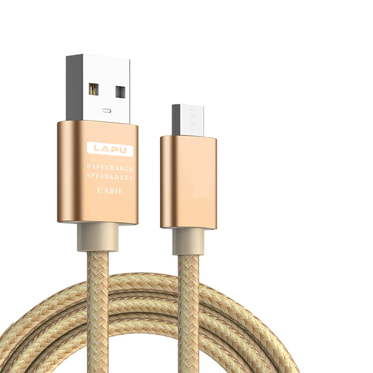 Compatible mobile phone, woven nylon charging cable, iphone, Android, Birthday gift