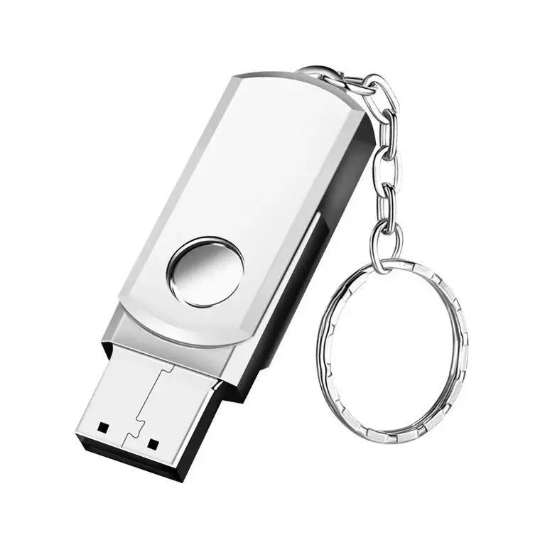 u盘logo64g批发16g旋转金属优盘礼品车载高速128g防水32gb手机U盘