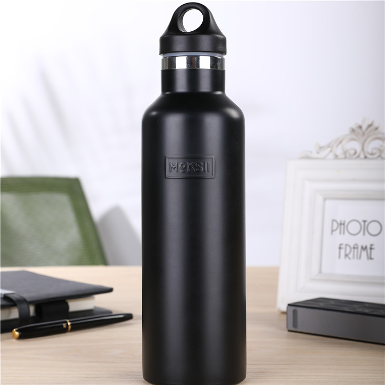 Vacuum travel sports bottle stainless steel for cycling