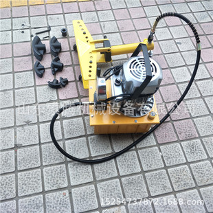Two-phase electric pipe bending machine 33mm steel pipe jacking machine jacking machine galvanized steel pipe jacking machine with mold
